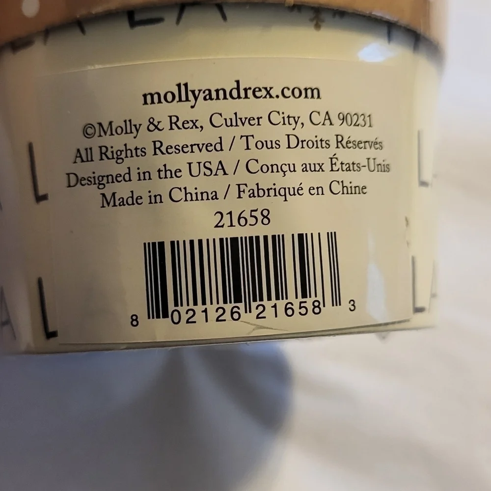 Molly & Rex Holiday Disposable Coffee Cups with Lids